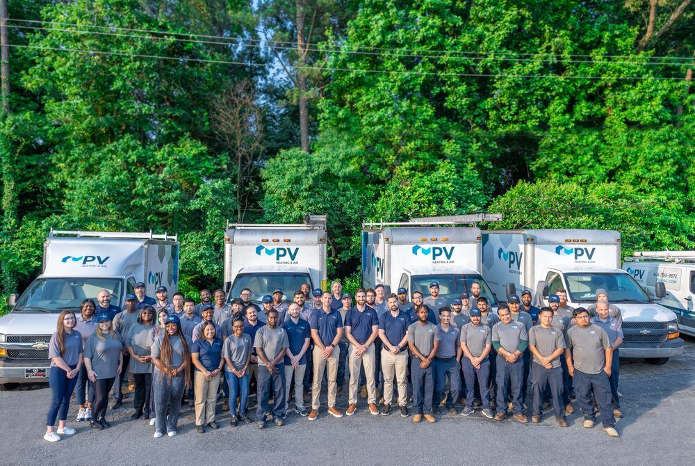 PV Heating, Cooling & Plumbing Team Photo